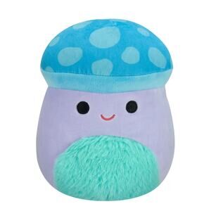 Squishmallows Pyle Mushroom Plush 7.5” Purple Blue Ultra Soft Stuffed Toy